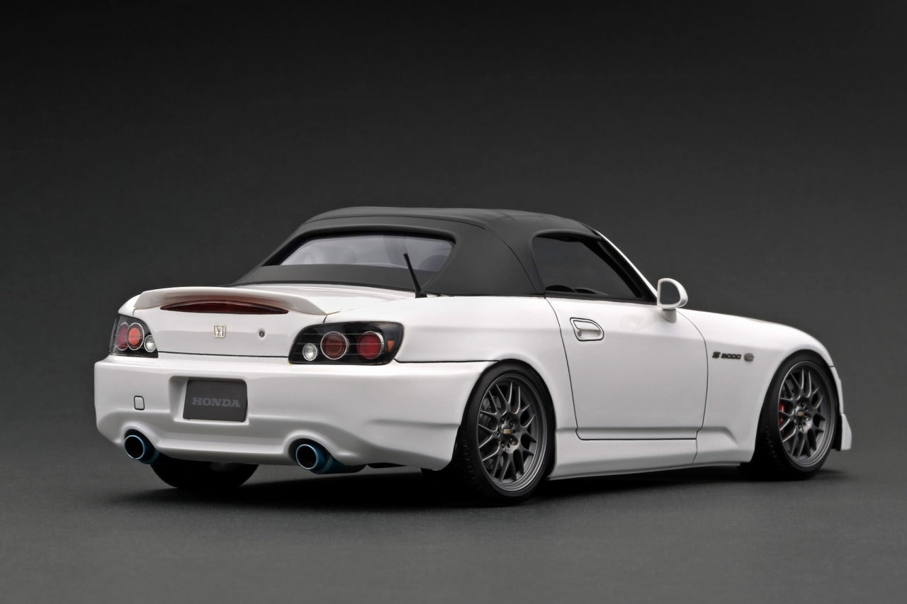Ignition Model 1:18 Honda S2000 (AP2) in White – Model Cars Houston