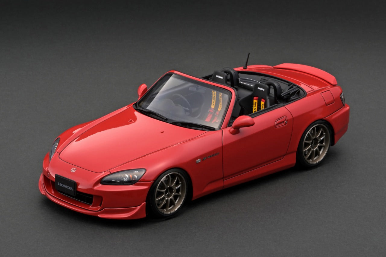 Ignition Model 1:18 Honda S2000 (AP2) in Red – Model Cars Houston