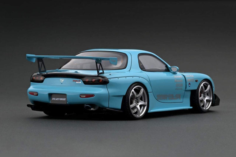 Ignition Model 1:18 Mazda RX-7 FD3S RE Amemiya Light Blue