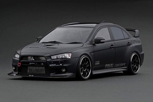 Ignition Model 1:18 Mitsubishi Lancer Evolution X (CZ4A) Matte Black