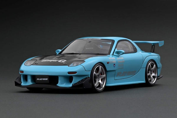 Ignition Model 1:18 Mazda RX-7 FD3S RE Amemiya Light Blue