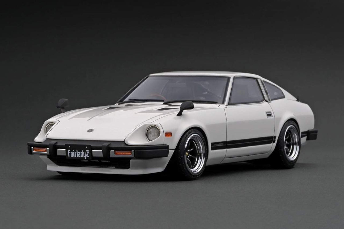 Kyosho 1/18 Nissan Fairlady Z-L white Diecast Vintage model
