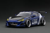 Ignition Model 1:18 Toyota 86 Liberty Walk Full Complete Version 1 in Blue Metallic