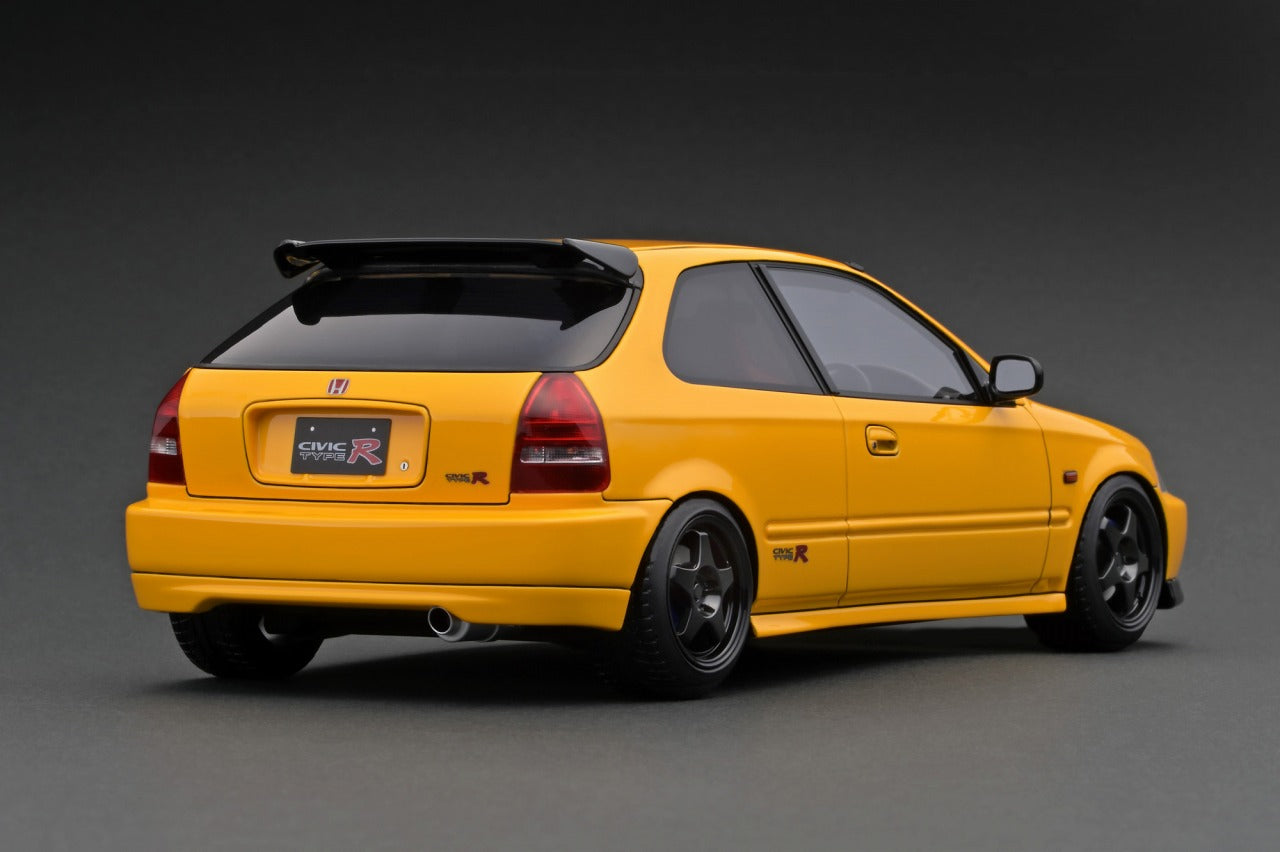 Ignition Model 1:18 Honda Civic (EK9) Type-R in Yellow – Model