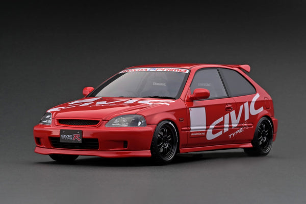 Ignition Model 1:18 Honda Civic (EK9) Type-R in Red