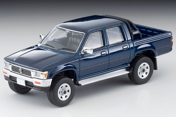 Tomytec 1:64 Toyota Hilux 95' 4WD Pickup Double Cab SSR in Navy Blue