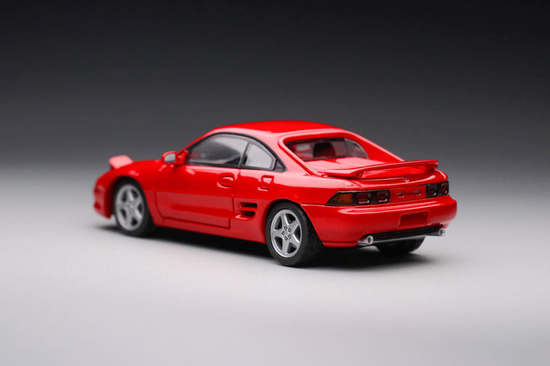 Peako Models 1:64 Toyota MR2 SW20 1996 in Red with Pop Up Headlights