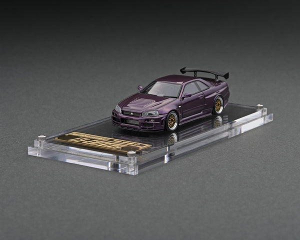 Ignition Model 1:64 Nissan Skyline GT-R (R34) R-Tune in Purple