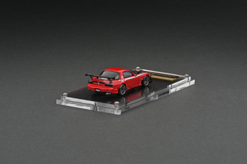 Ignition Model 1:64 Mazda RX-7 (FD3S) FEED 魔王 in Red