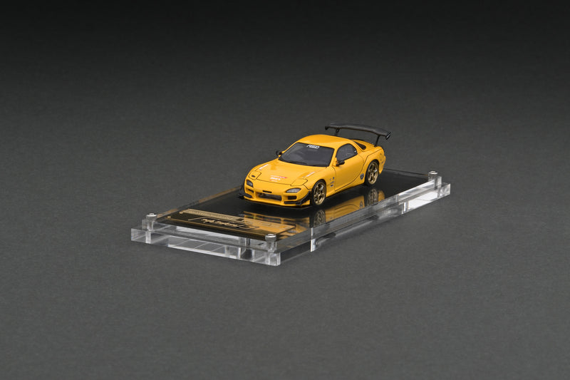Ignition Model 1:64 Mazda RX-7 (FD3S) FEED in Yellow