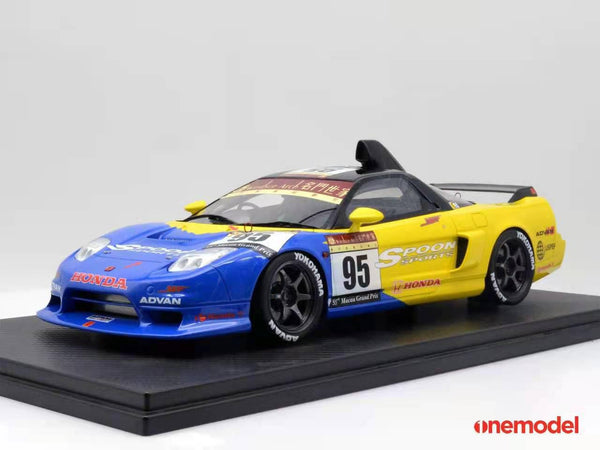 One Model 1:18 Honda NSX-R GT Spoon Sports Macau GP #95