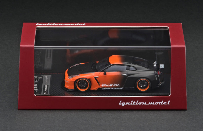*PREORDER* Ignition Model 1:64 Nissan Skyline (R35) GT-R Pandem in Orange / Black