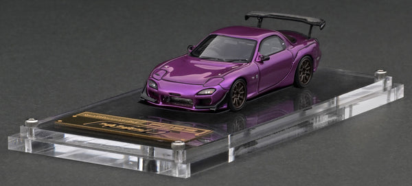 Ignition Model 1:64 Mazda RX-7 (FD3S) FEED in Purple Metallic