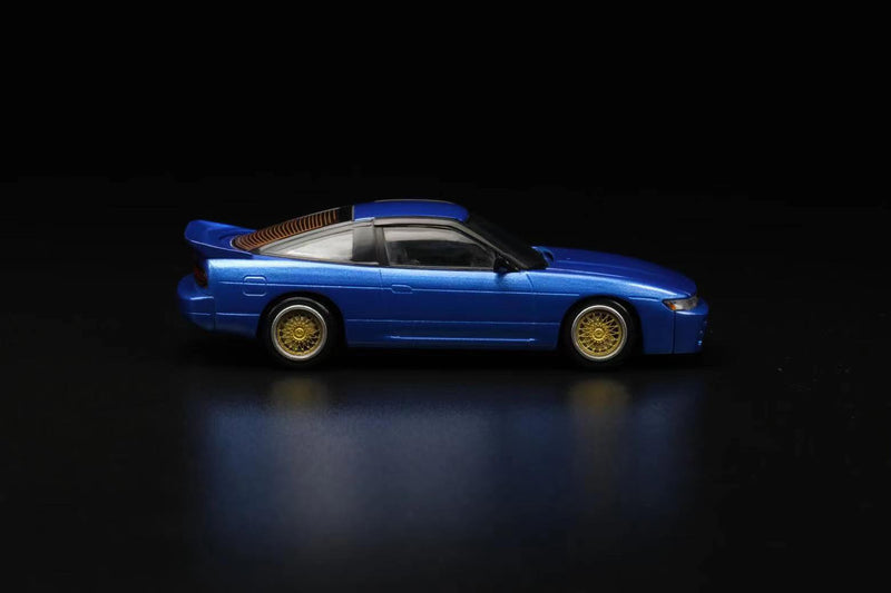 *PREORDER* Peako Models 1:64 Nissan Sileighty RPS13 (S13) in Blue