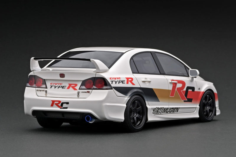 *PREORDER* Ignition Model 1:18 Honda Civic Type-R (FD2) in White Livery
