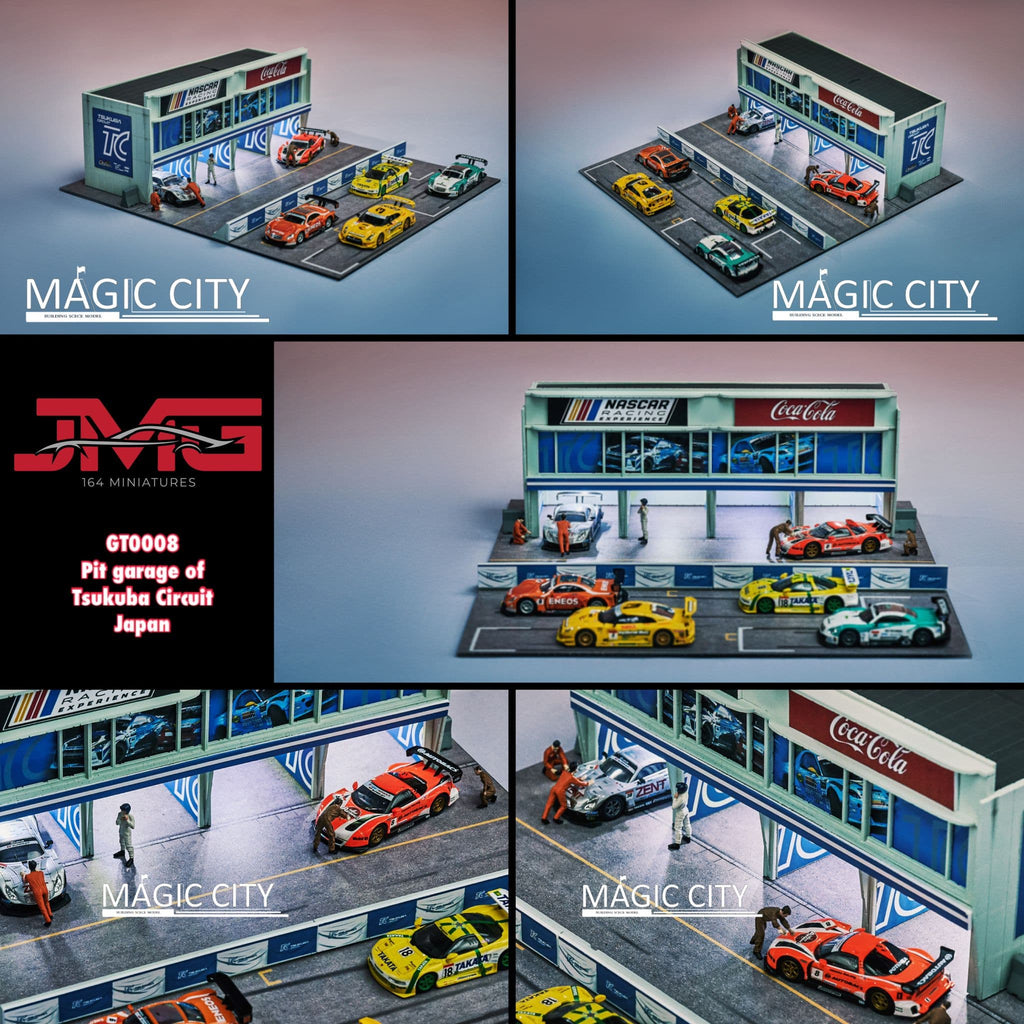 Japanese Garage Diorama – Pocket Sized Motors