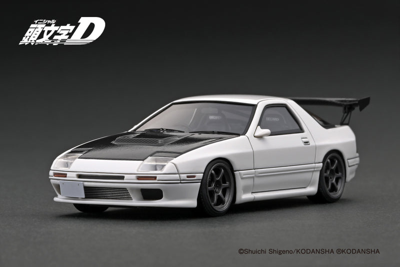 Ignition Model 1:43 Mazda Savanna RX-7 Infini (FC3S) Initial D in Whit