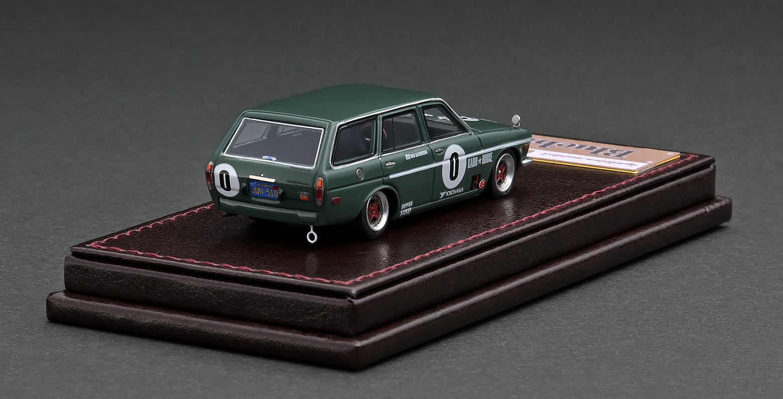 Ignition Model 1:64 Nissan Datsun Bluebird (510) Wagon Kaido House
