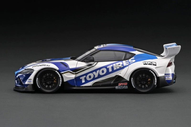 Ignition Model 1:18 Toyota GR Supra (A90) Rocket Bunny Pandem TOYO TIRES