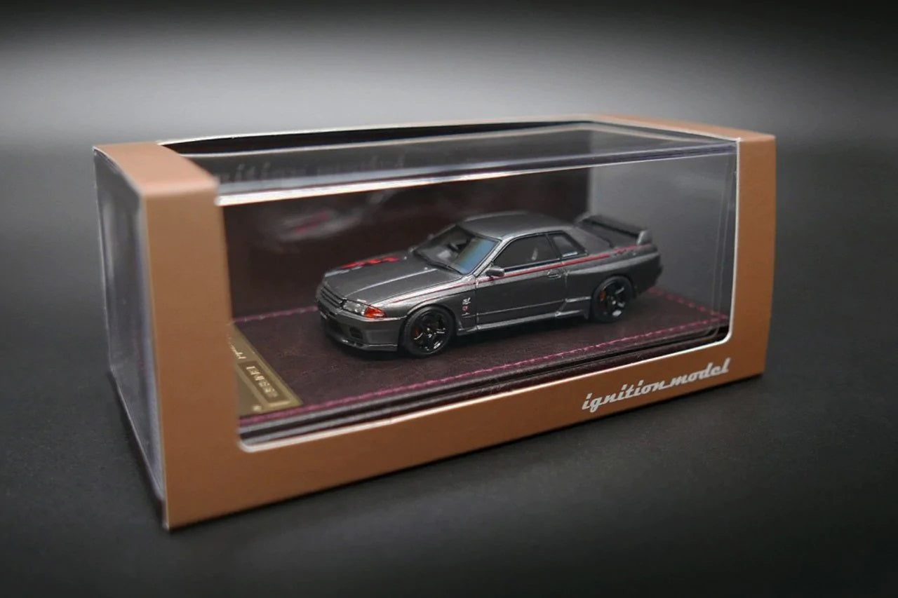 Ignition Model 1:64 Nissan Skyline GT-R (R32) Nismo in Gun Metallic Gray