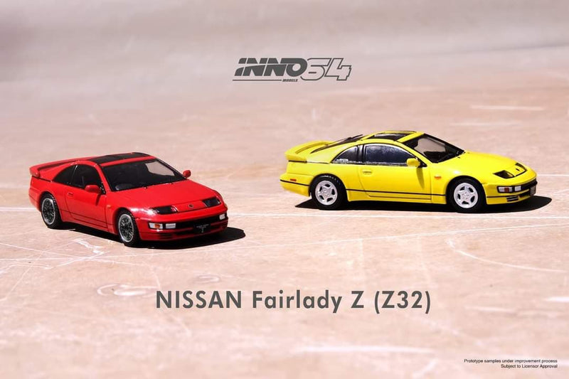 INNO64 1:64 Nissan Fairlady Z (Z32) in Aztec Red
