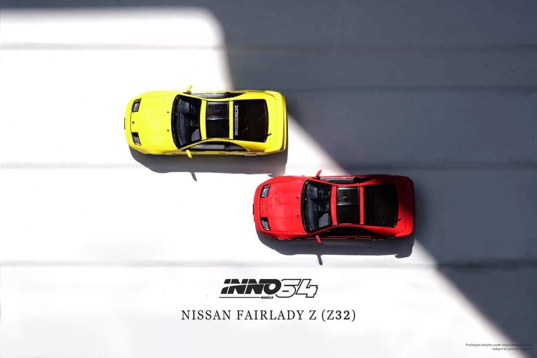INNO64 1:64 Nissan Fairlady Z (Z32) in Midnight Purple II Ani Com