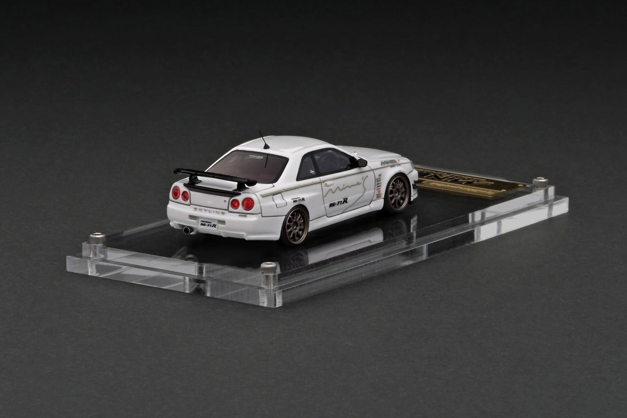 ミニカー ignition model Nissan Skyline GT-R Nismo Ignition Model 1:64 Nissan Skyline GT-R (R34) Mine's in