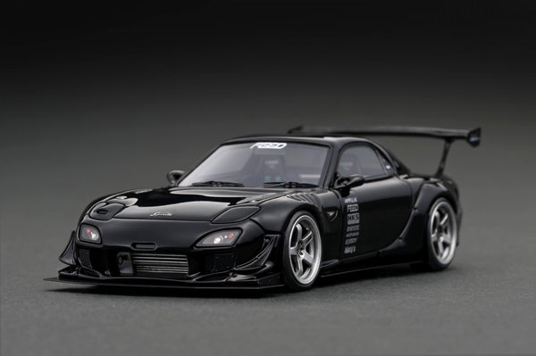 Ignition Model 1:43 Mazda RX-7 (FD3S) FEED Afflux GT3 in Black