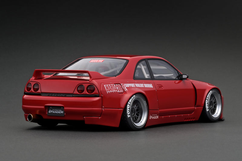 Ignition Model 1:18 Nissan Skyline GT-R (BNCR33) Pandem in Red