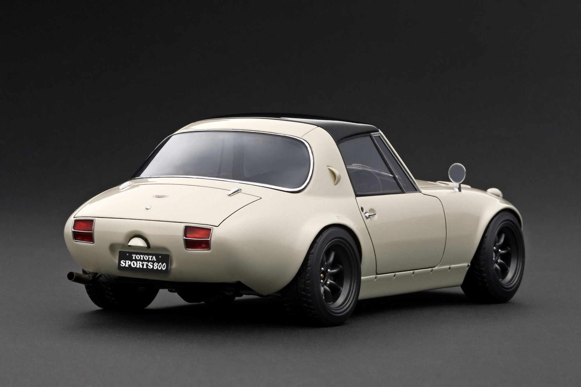 1/18 Ignition Model Toyota Sports 800 NOB Hachi Ver Red