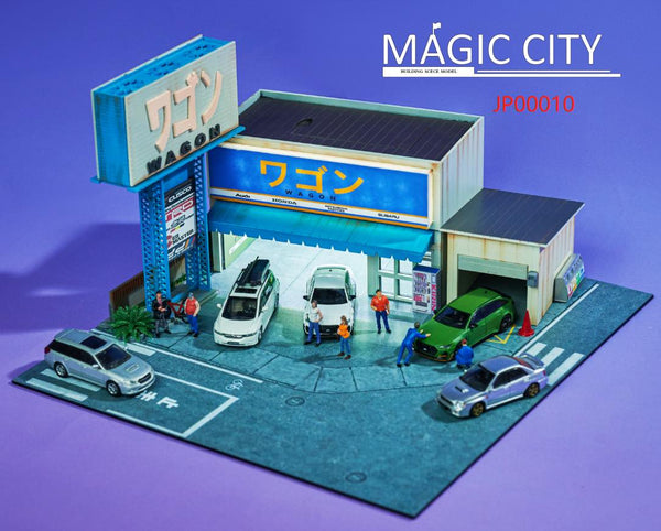 Magic City 1:64 Japanese Street Scene Modification Shop