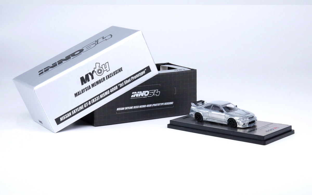 1/64 Inno64 Nissan Skyline GT-R R34 TAS KL Blue Tokyo Auto