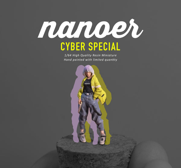 Nanoer - 1/64 Cybergirl Figure