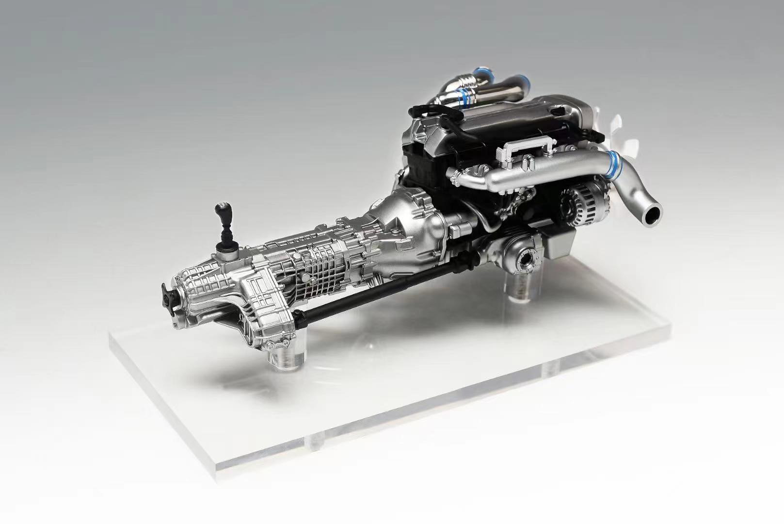 MotorHelix 1:12 Nissan Skyline GT-R (R34) Z-Tune in Silver – Model