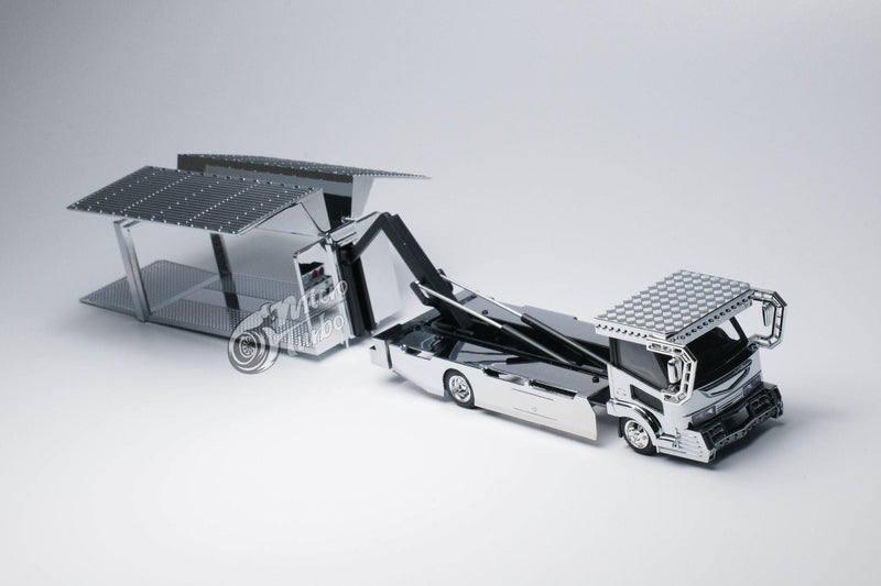 Micro Turbo 1:64 Dekatora Enclosed Transport Truck