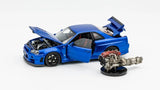 PGM Models & One Model 1:43 Nissan Skyline Z-Tune in Metallic Blue Ordinary Version