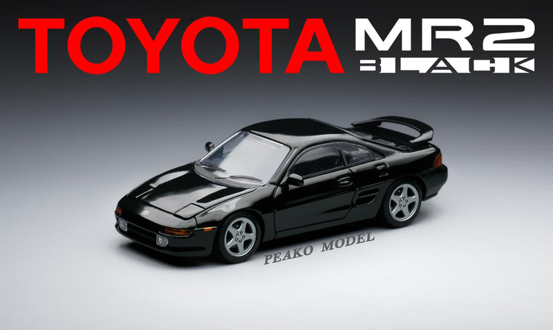 Toyota MR2 SW20 1996 in Black with Pop Up Headlights