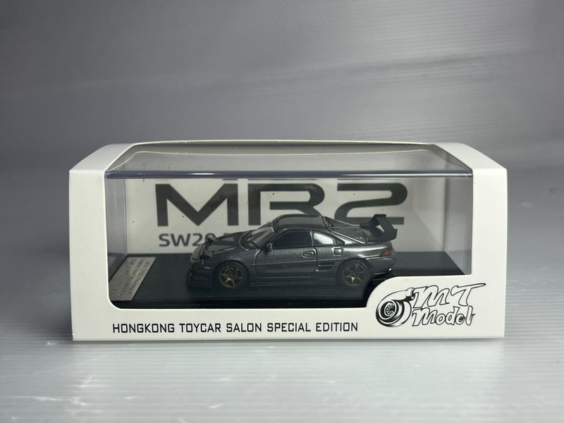 Peako Models 1:64 Toyota MR2 SW20 Customized Version in Grey