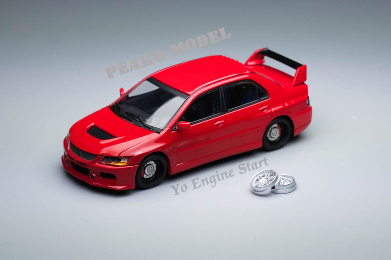 Mitsubishi Lancer EVO IX in Red