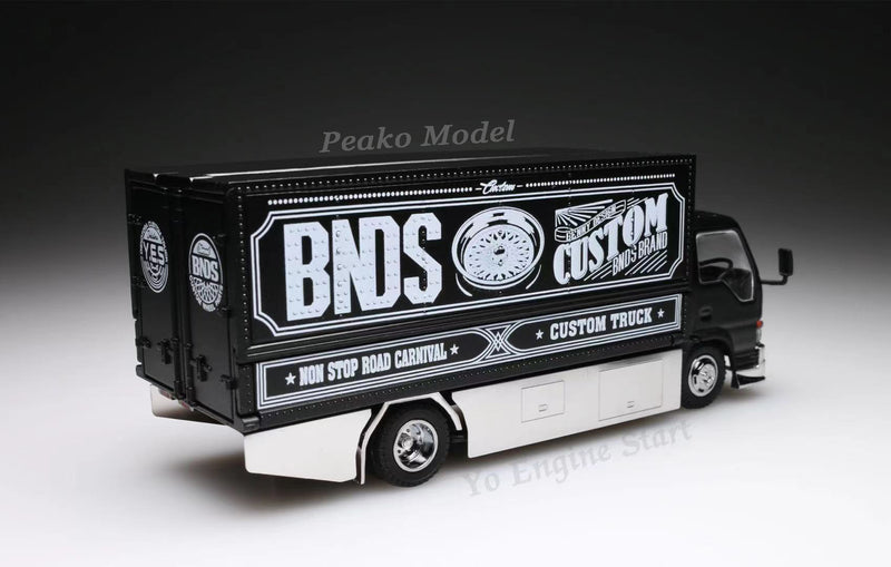 Peako Model x YES Model Semi Wide Wing Custom Truck Black