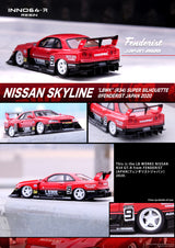 INNO64 1:64 Nissan Skyline (ER34) Super Silhouette "LBWK" @ Fenderist Japan 2020 Edition