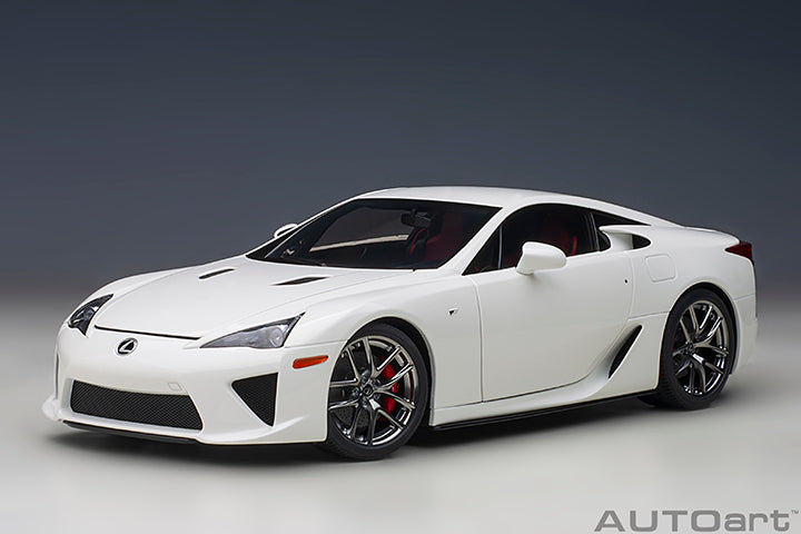 AUTOart 1:18 Lexus LFA in Whitest White – Model Cars Houston