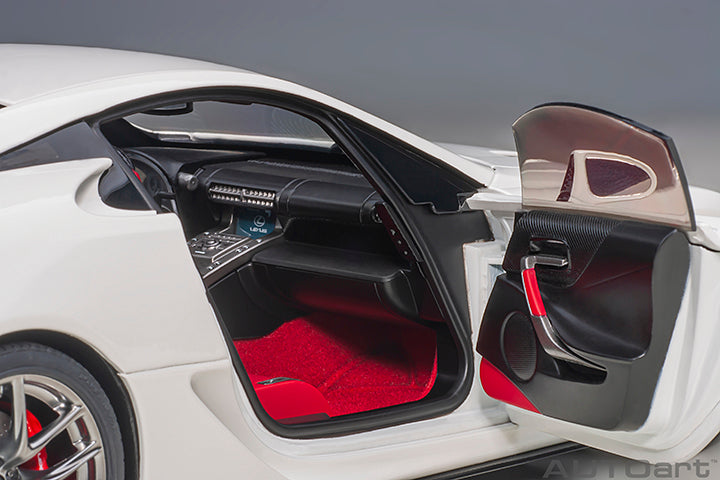 AUTOart 1:18 Lexus LFA in Whitest White – Model Cars Houston