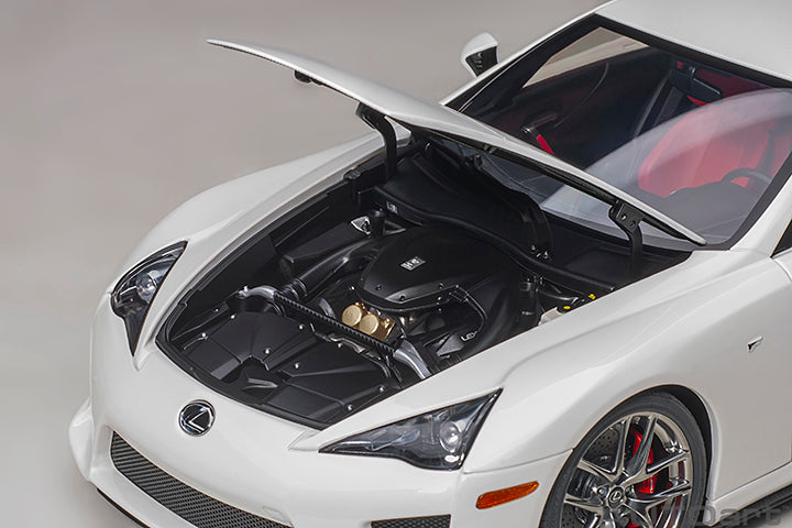 AUTOart 1:18 Lexus LFA in Whitest White – Model Cars Houston