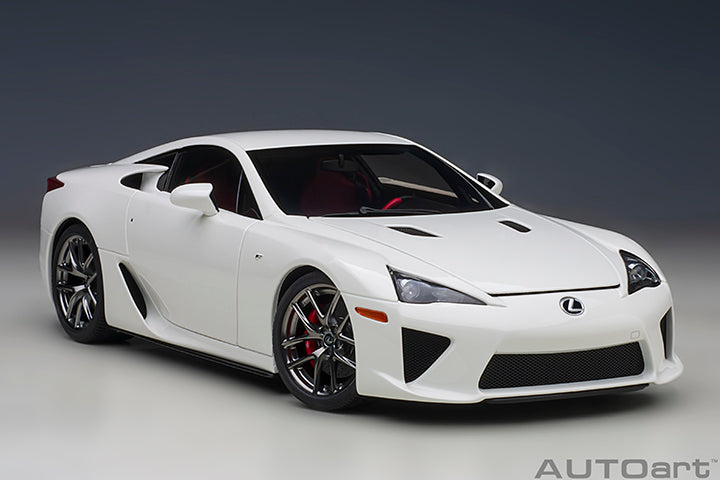 AUTOart 1:18 Lexus LFA in Whitest White – Model Cars Houston