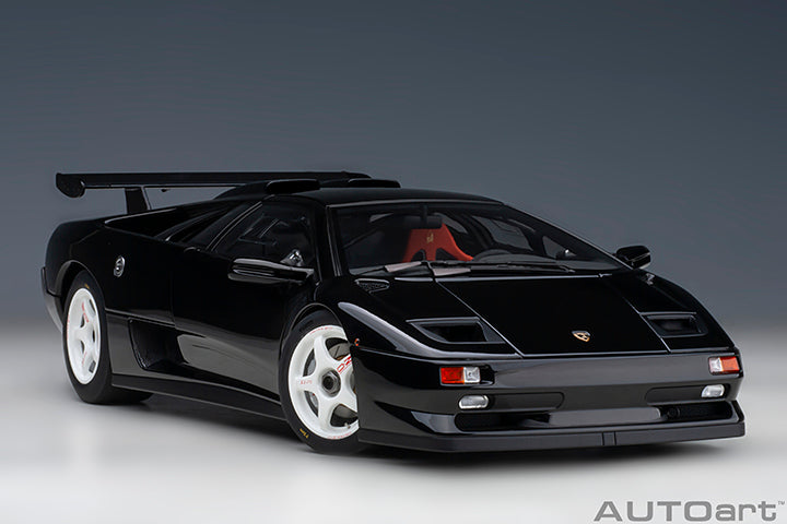 AUTOart 1:18 Lamborghini Diablo SV-R in Deep Black – Model Cars
