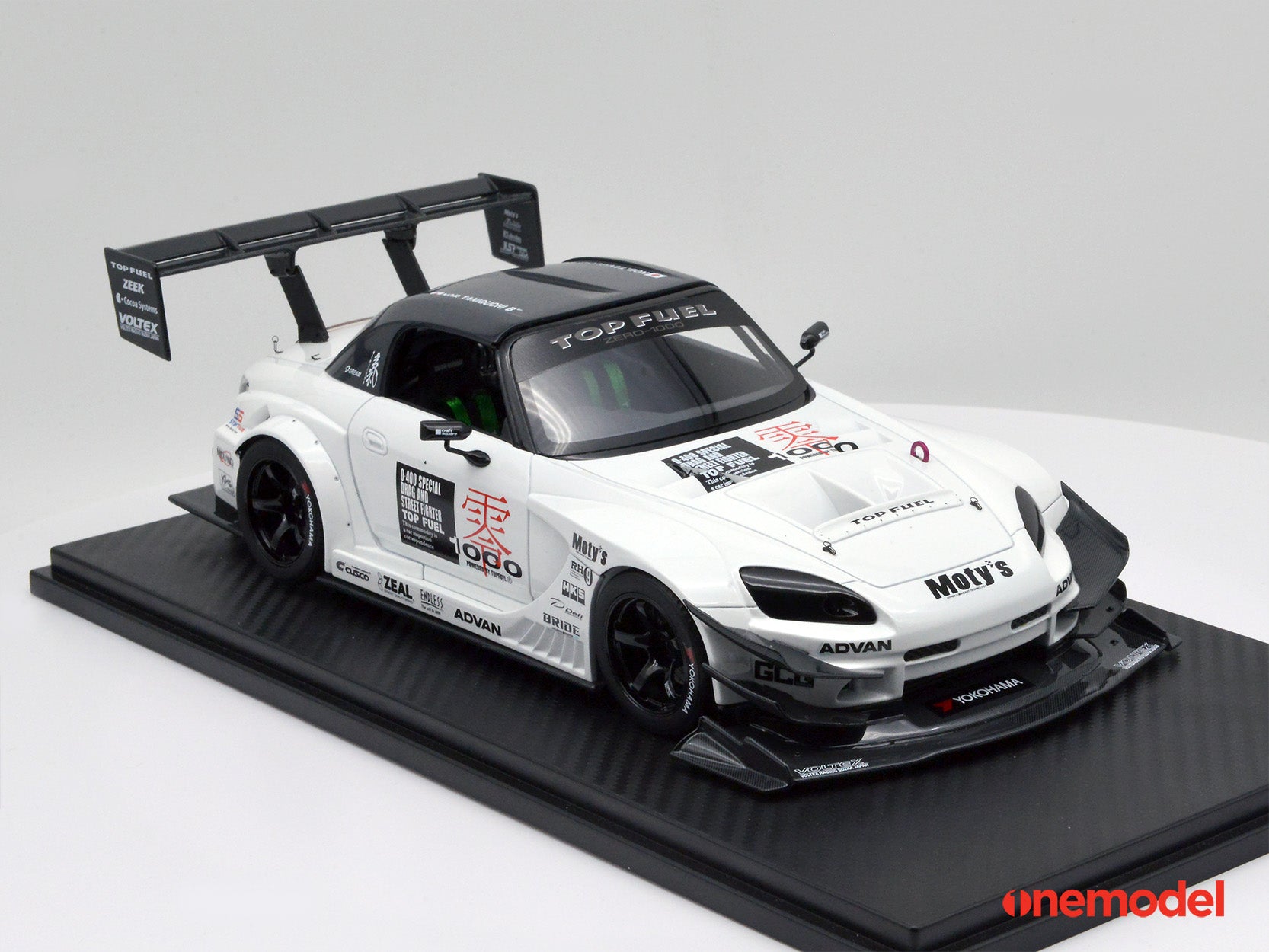 onemodel Top Fuel Honda S2000 Type-RR… One Model 1:18 Honda AP1 S2000 Top Fuel Type RR – Model Cars Houston
