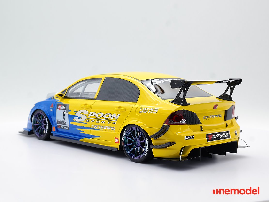One Model 1:18 Honda Civic Type-R FD2 Spoon Sports – Model Cars