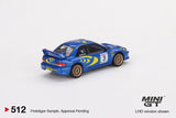 MINIGT 1:64 Subaru Impreza WRC97 1997 Rally Sanremo Winner #3