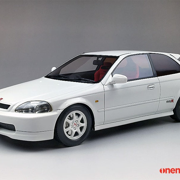 2025年新作 Civic Honda 1:18 Model One Type-R White in Version Early EK9 乗用車